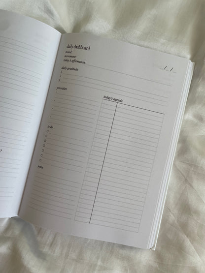 weekly accountability planner